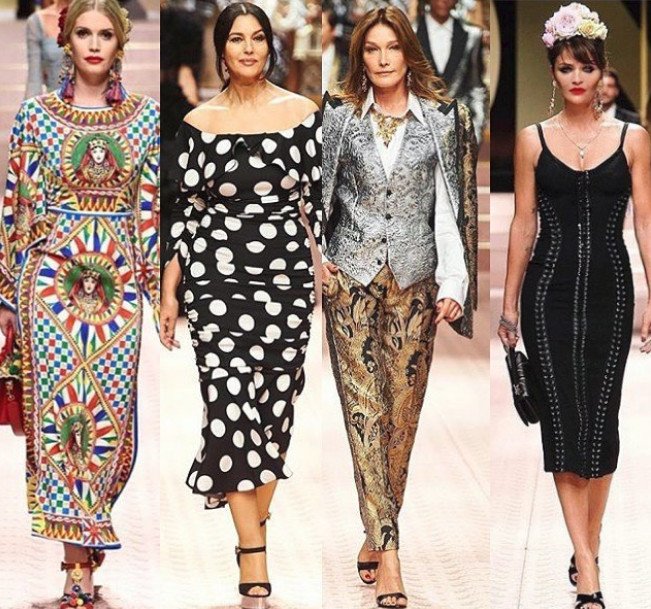 Lady Kitty Spencer, Μόνικα Μπελούτσι, Κάρλα Μπρούνι, Ιζαμπέλα Ροσελίνι