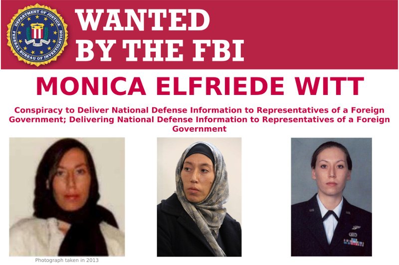 Η Μόνικα Γουίτ είναι καταζητούμενη από το FBI