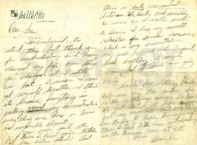 Συγκλονιστικό γράμμα της Μέριλιν Μονρό: «Νιώθω ότι θα τρελαθώ...δεν θέλω να ζω» [εικόνα] | iefimerida.gr 0