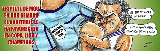 Περιπαικτικό σκίτσο του Μουρίνιο από καταλανική εφημερίδα [εικόνα] | iefimerida.gr 0