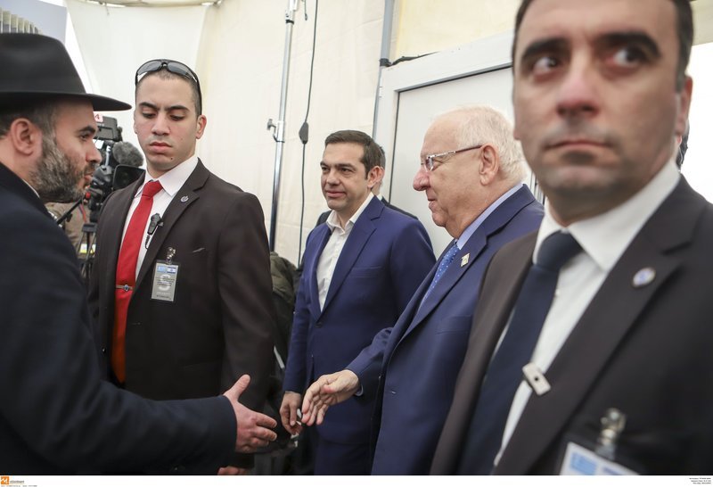 Τσίπρας και Ρίβλιν έβαλαν τον θεμέλιο λίθο στο Μουσείο Ολοκαυτώματος στη Θεσσαλονίκη [εικόνες] | iefimerida.gr 2