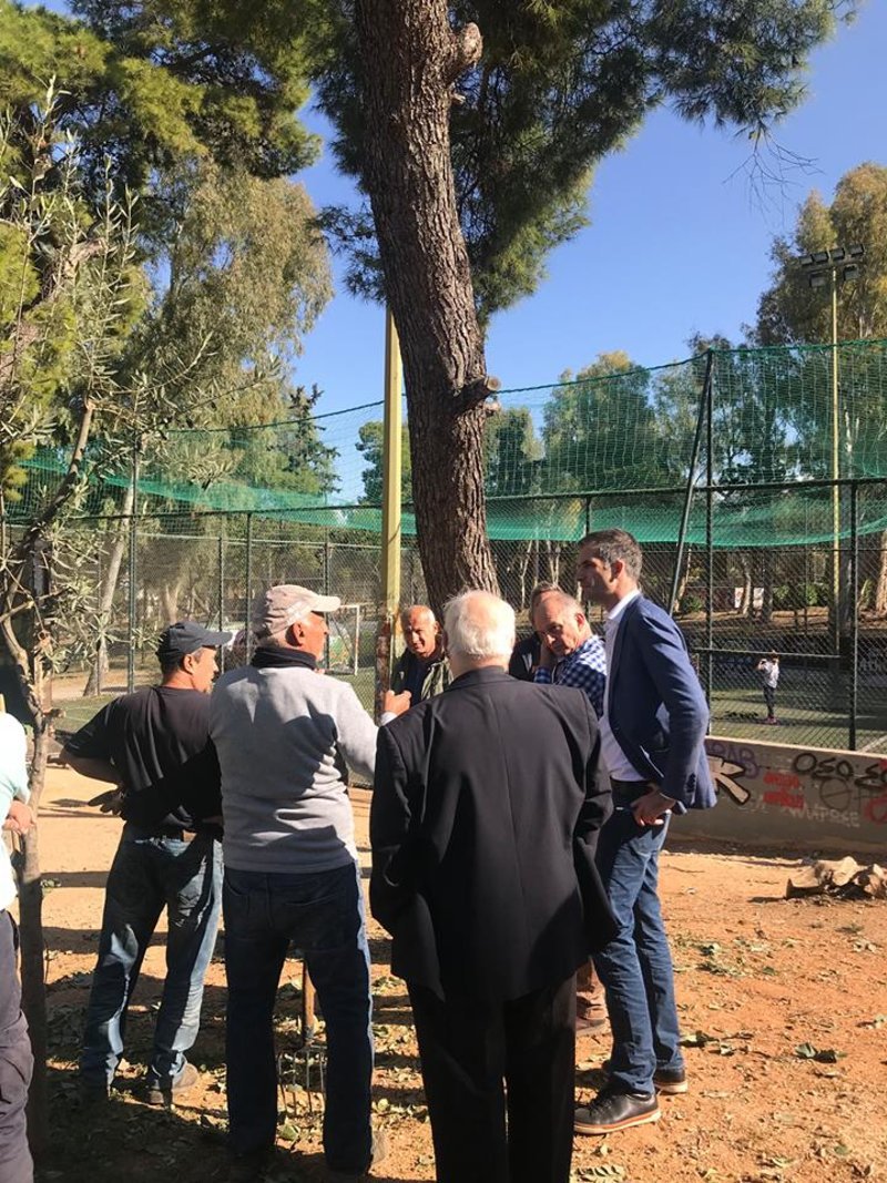 Σε Θησείο και Aνω Πετράλωνα περιόδευσε ο υποψήφιος δήμαρχος Αθηναίων, Κώστας Μπακογιάννης