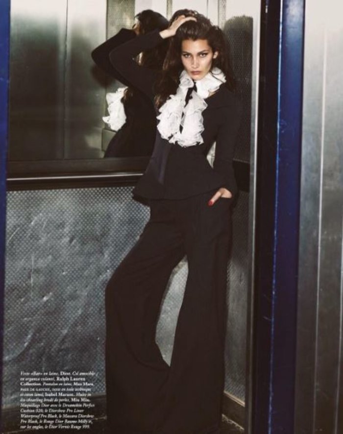 Η Μπέλα Χαντίντ γυμνόστηθη στη γαλλική Vogue [εικόνες] | iefimerida.gr 3