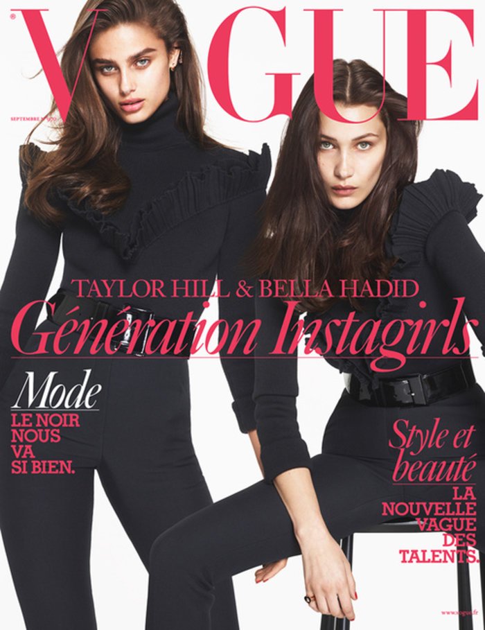 Η Μπέλα Χαντίντ γυμνόστηθη στη γαλλική Vogue [εικόνες] | iefimerida.gr 1
