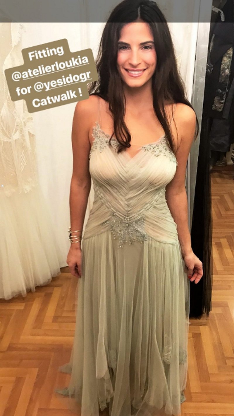 Πρόβα νυφικού για τη Χριστίνα Μπόμπα [εικόνες] | iefimerida.gr 0