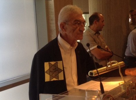 Ενταση στην ορκωμοσία του Δημοτικού Συμβουλίου Θεσσαλονίκης -Συνθήματα κατά της Χρυσής Αυγής -Μπουτάρης: Στην αίθουσα του Δημαρχείου είναι όλοι [βίντεο&εικόνες] | iefimerida.gr 0