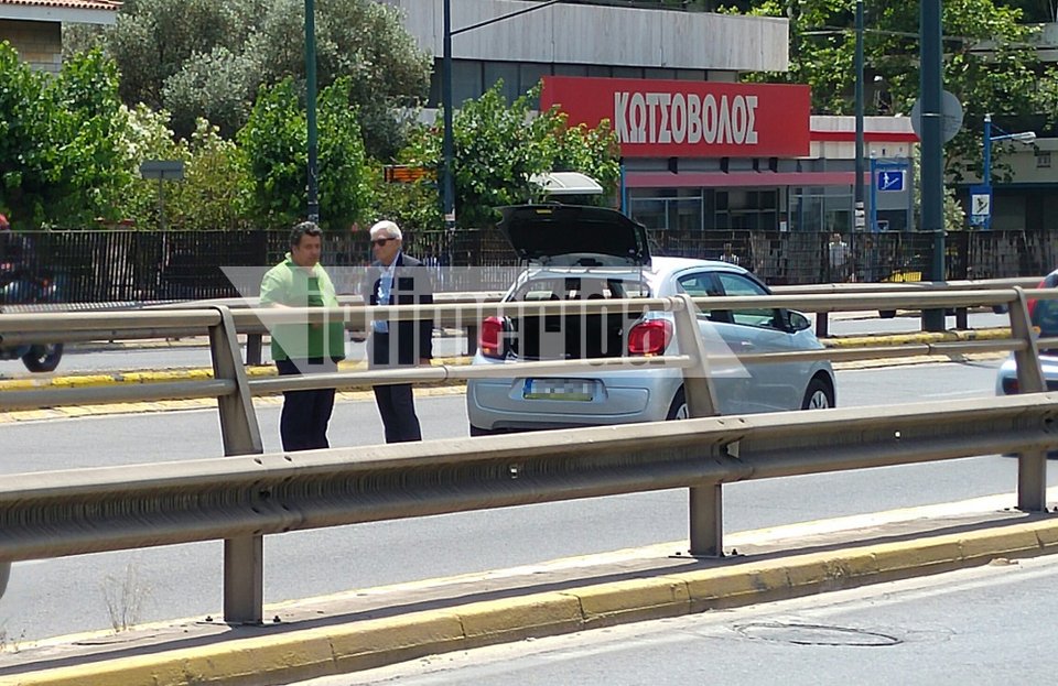 Ο Μπουτάρης ήρθε στην Αθήνα και «έμεινε» με το αυτοκίνητο στη μέση της Κηφισίας [εικόνες] | iefimerida.gr 1