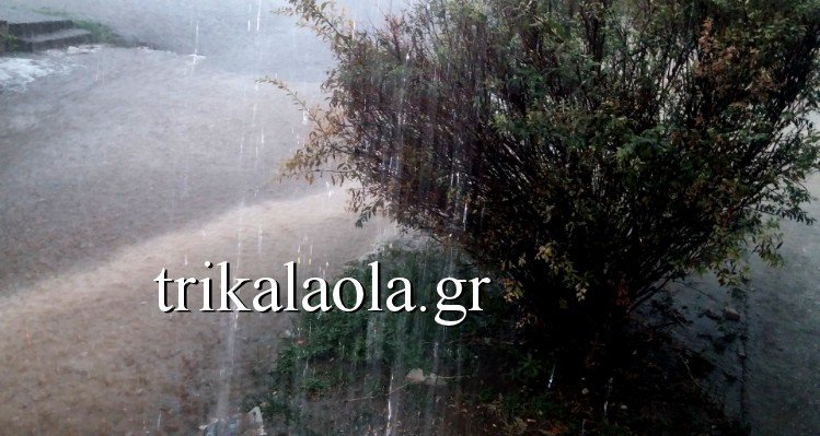 Μπουρίνι σάρωσε τα Τρίκαλα -Ξερίζωσε δέντρα, έκανε ποτάμια τους δρόμους [εικόνες & βίντεο] | iefimerida.gr 0