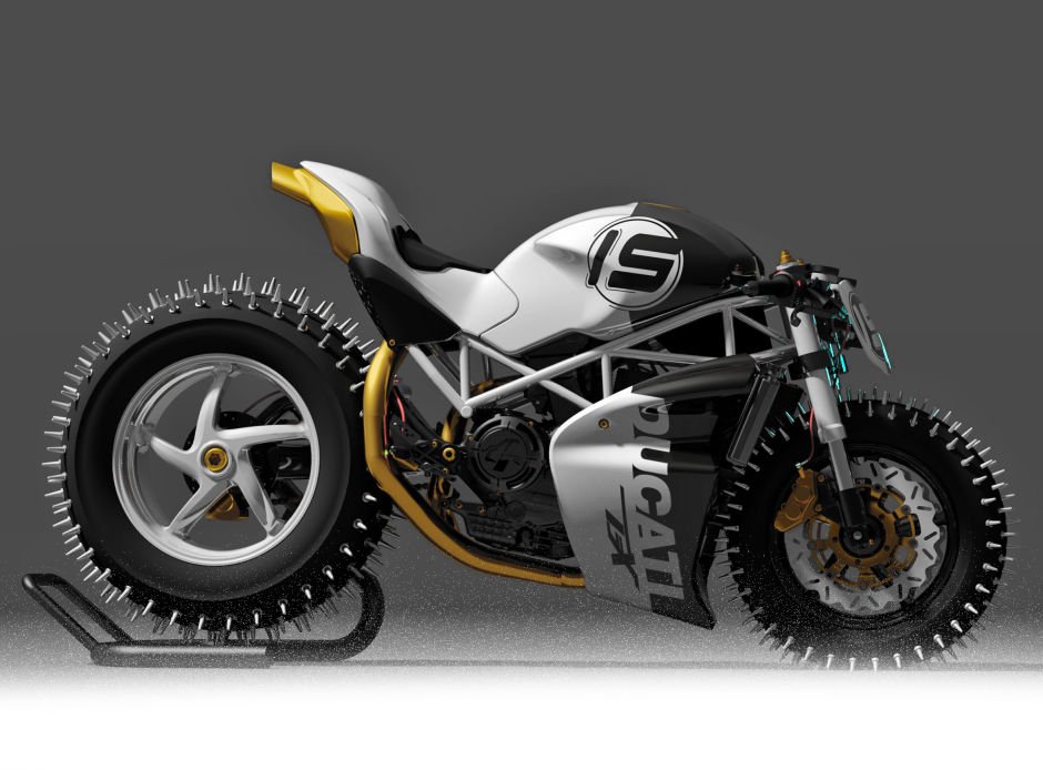 Ducati: Ενα «τέρας» στους πάγους [εικόνες] | iefimerida.gr 1