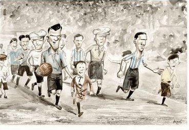 H ιστορία του Μουντιάλ μέσα από 8 σκίτσα -Από τη σάμπα του Πελέ στο «χέρι του Θεού» [εικόνες] | iefimerida.gr 0