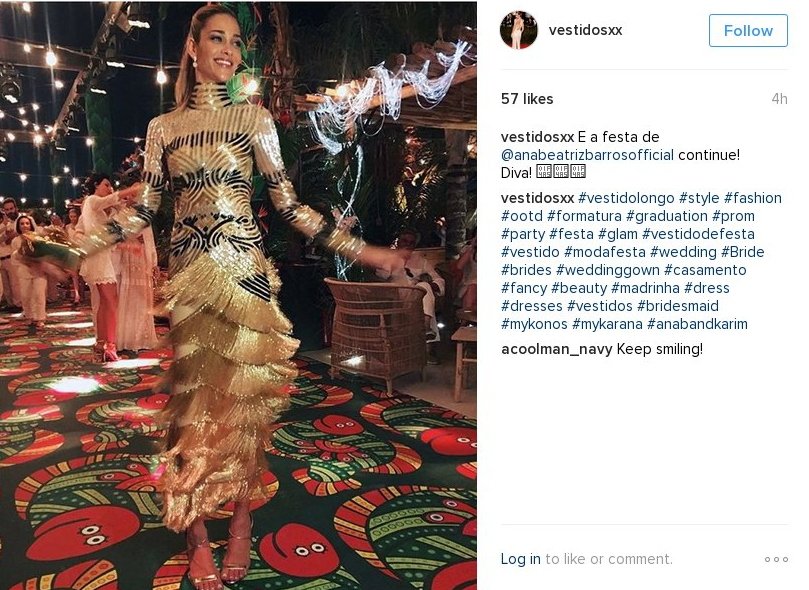 Το ολόχρυσο ανατολίτικο φόρεμα της Μπαρός -Στο γάμο της σαν... belly dancer [βίντεο] | iefimerida.gr 0