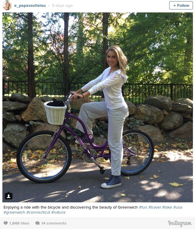 Ελενα Παπαβασιλείου: Χωρίς μακιγιάζ με φόντο τη Νέα Υόρκη [εικόνες]  | iefimerida.gr 1