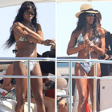 Σε άψογη φόρμα η Ναόμι Κάμπελ στην Ιμπιζα [εικόνες] | iefimerida.gr 1