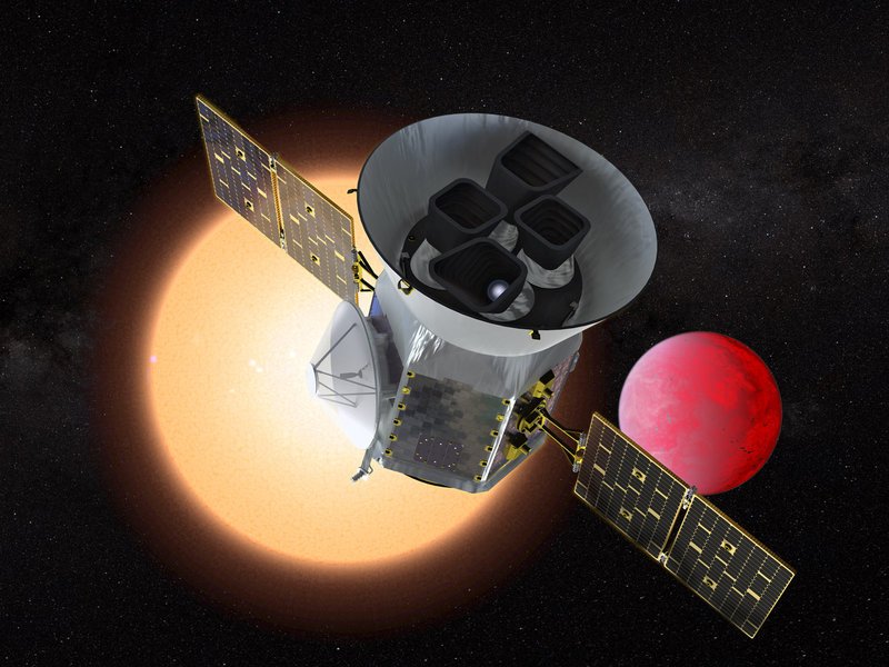 To αμερικανικό διαστημικό τηλεσκόπιο Transiting Exoplanet Survey Satellite