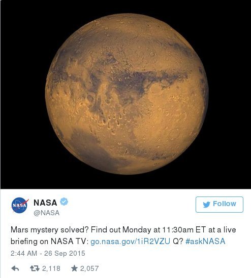 Η NASA δημιουργεί σασπένς -Λύθηκε το μυστήριο του Αρη; | iefimerida.gr 0