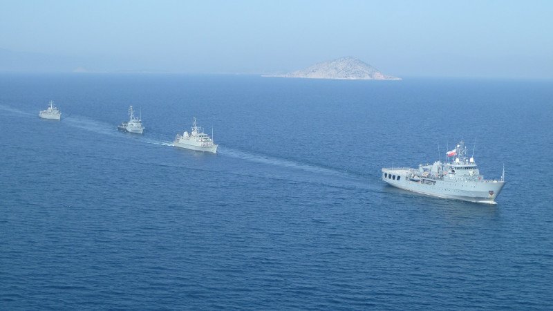 Πλοία του Πολεμικού Ναυτικού και νατοϊκά στο Αιγαίο -Από τον Σαρωνικό στο Μυρτώο Πέλαγος [εικόνες] | iefimerida.gr 0