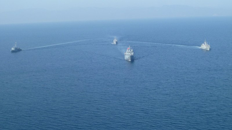 Πλοία του Πολεμικού Ναυτικού και νατοϊκά στο Αιγαίο -Από τον Σαρωνικό στο Μυρτώο Πέλαγος [εικόνες] | iefimerida.gr 2