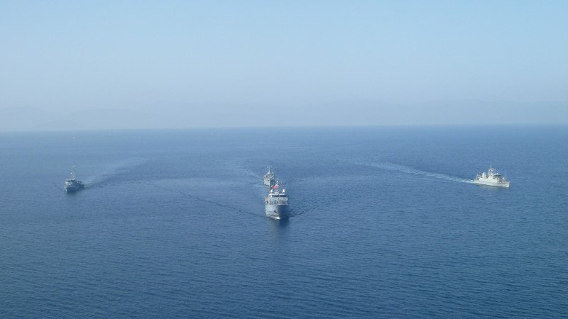 Πλοία του Πολεμικού Ναυτικού και νατοϊκά στο Αιγαίο -Από τον Σαρωνικό στο Μυρτώο Πέλαγος [εικόνες] | iefimerida.gr 6