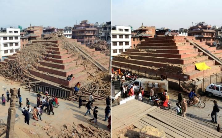 Ενας χρόνος μετά το σεισμό που ισοπέδωσε το Νεπάλ -Δεν έφτιαξαν ούτε ένα σπίτι [εικόνες] | iefimerida.gr 0