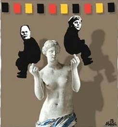 Tα ΝΕΑ κάνουν το ...δάχτυλο της Αφροδίτης στους Μέρκελ και Στάινμπρουκ [εικόνα] | iefimerida.gr 0