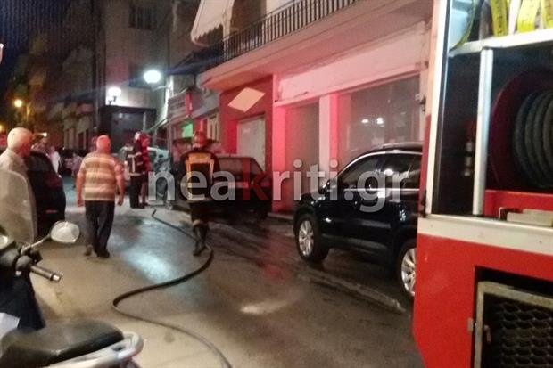 Ηράκλειο: Πυρκαγιά σε κτίριο που στεγάζονται γραφεία του κόμματος του Αρτέμη Σώρρα [εικόνα] | iefimerida.gr 0