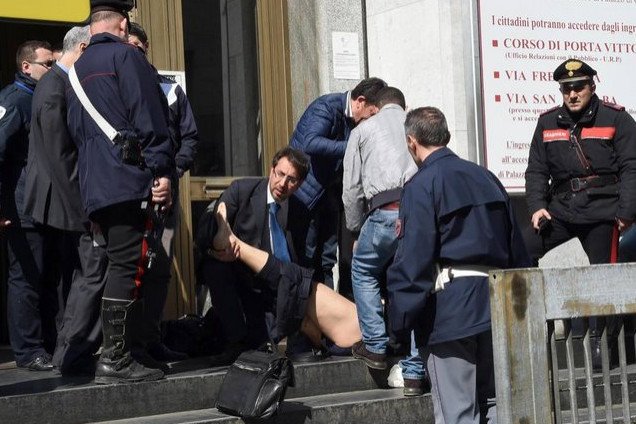 Τρόμος σε δικαστήριο του Μιλάνου: Τέσσερις νεκροί από πυροβολισμούς [εικόνες & βίντεο] | iefimerida.gr 6
