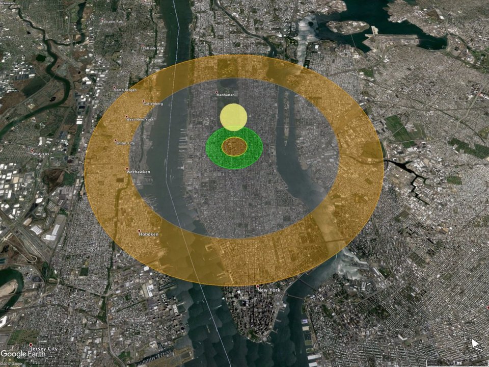 Να τι θα συμβεί σε αμερικανικές μεγαλουπόλεις αν εξαπολύσει επίθεση με πυρηνικά ο Κιμ  | iefimerida.gr 0