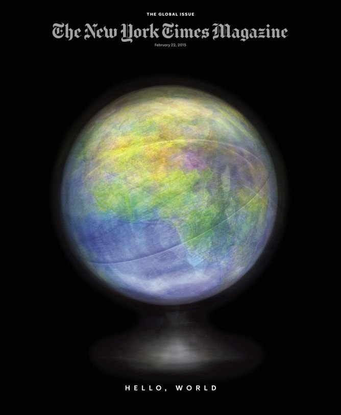 Ο Τραμπ σβήνει τον πλανήτη με ένα πινέλο -Απίστευτο εξώφυλλο των  New York Times [εικόνες] | iefimerida.gr 3