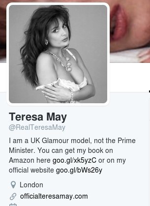 Συνονόματη της νέας Βρετανής πρωθυπουργού είναι... πορνοστάρ -Τερέζα Μέι και αυτή [εικόνες] | iefimerida.gr 1