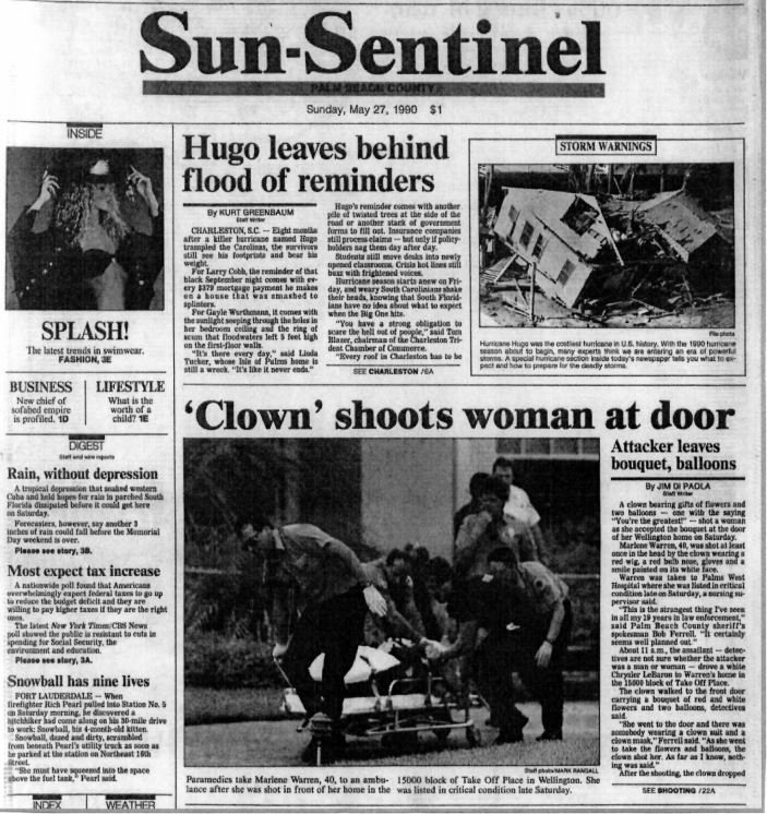  Συνελήφθη, 27 χρόνια μετά, η «κλόουν-δολοφόνος» -Ηταν η ερωτική αντίζηλος του θύματος [εικόνες] | iefimerida.gr 1