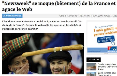 Aμερικανικό Newsweek: «Η Γαλλία τελείωσε» -Το δημοσίευμα που έκανε έξαλλους τους Γάλλους [εικόνα] | iefimerida.gr 1