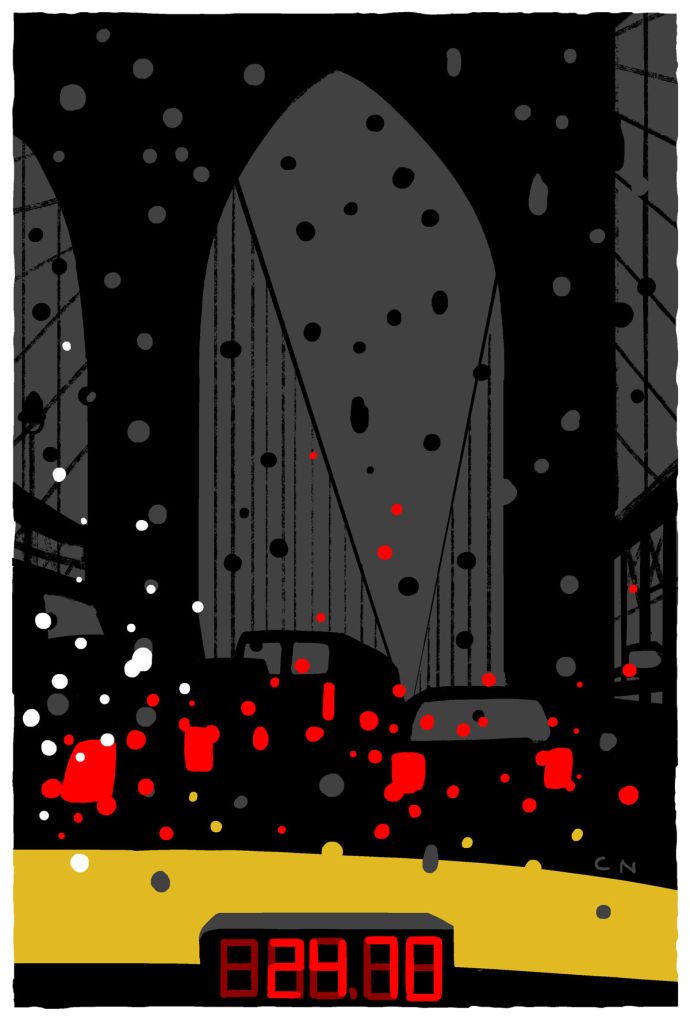 Ο Νew Yorker έφτιαξε πρώτο «ζωντανό» εξώφυλλο: Βλέπεις τις στάλες της βροχής να κυλούν στο τζάμι [εικόνες]  | iefimerida.gr 1