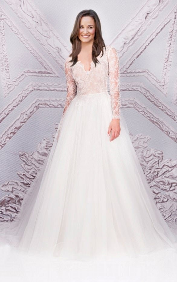 H Daily Mail έντυσε την Πίπα Μίντλετον με τα νυφικά 8 διάσημων οίκων μόδας [εικόνες] | iefimerida.gr 6