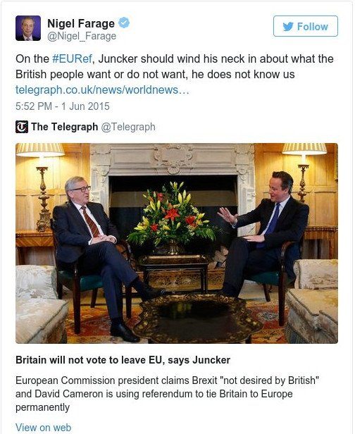 Φάρατζ υπέρ Τσίπρα: Τι έγραψε στο Twitter o Βρετανός ακροδεξιός πολιτικός [εικόνες] | iefimerida.gr 2