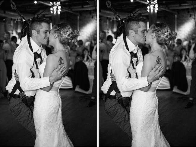 Η έκπληξη ενός παραπληγικού βετεράνου στη σύζυγό του: Σηκώθηκε και χόρεψε την ημέρα του γάμου τους [εικόνες&βίντεο] | iefimerida.gr 4