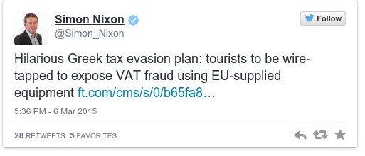 Αγριο «τρολάρισμα» στους μυστικούς πράκτορες Βαρουφάκη από δημοσιογράφο: Η φωτογραφία από beach bar που «τουίταρε» [εικόνες] | iefimerida.gr 0