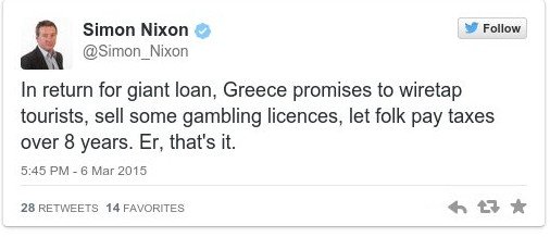 Αγριο «τρολάρισμα» στους μυστικούς πράκτορες Βαρουφάκη από δημοσιογράφο: Η φωτογραφία από beach bar που «τουίταρε» [εικόνες] | iefimerida.gr 1