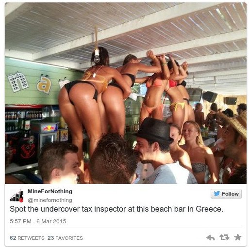 Αγριο «τρολάρισμα» στους μυστικούς πράκτορες Βαρουφάκη από δημοσιογράφο: Η φωτογραφία από beach bar που «τουίταρε» [εικόνες] | iefimerida.gr 3