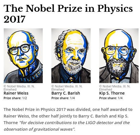 Σε 3 επιστήμονες το Νόμπελ Φυσικής για την παρατήρηση των βαρυτικών κυμάτων [βίντεο] | iefimerida.gr 0