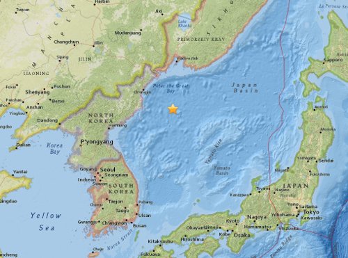 Σεισμική δόνηση 6 Ρίχτερ στη Θάλασσα της Ιαπωνίας [εικόνα] | iefimerida.gr 0