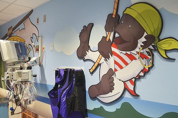 Ενα νοσοκομείο για παιδιά βγαλμένο από παραμύθι -Οταν ο αξονικός τομογράφος γίνεται πειρατικό καράβι [εικόνες] | iefimerida.gr 1