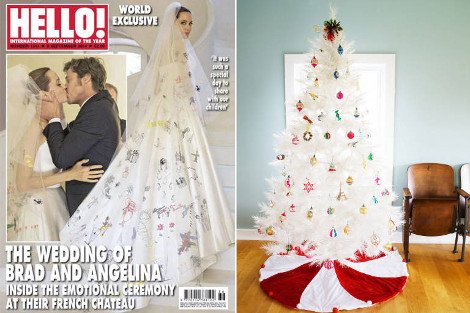 Ποιος το φόρεσε καλύτερα;  Χλευάζουν στα social media το νυφικό της Τζολί [εικόνες] | iefimerida.gr 2