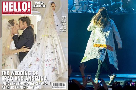 Ποιος το φόρεσε καλύτερα;  Χλευάζουν στα social media το νυφικό της Τζολί [εικόνες] | iefimerida.gr 0