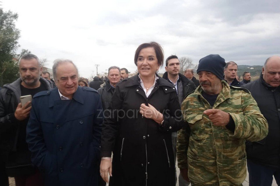 Στις πληγείσες περιοχές στην Κρήτη η Ντόρα Μπακογιάννη [εικόνες] | iefimerida.gr 0