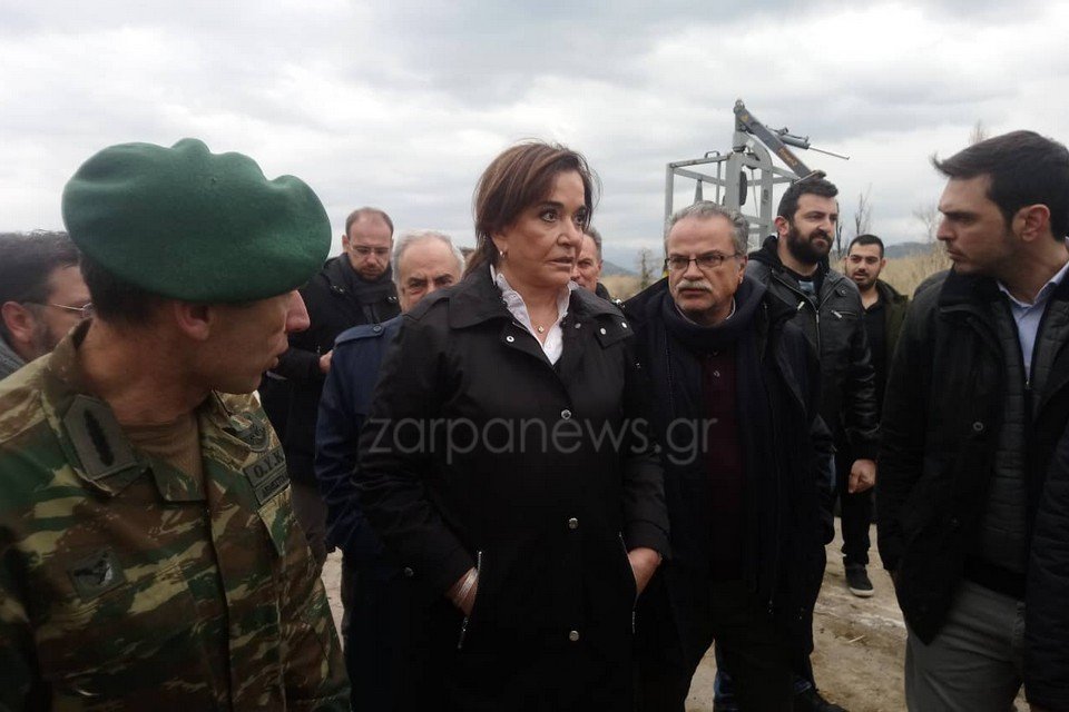 Στις πληγείσες περιοχές στην Κρήτη η Ντόρα Μπακογιάννη [εικόνες] | iefimerida.gr 3