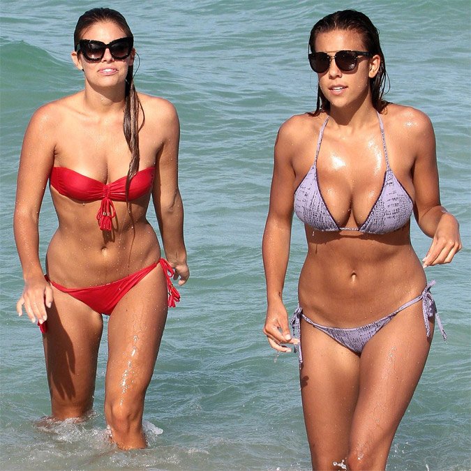 Εξυπνη μπίζνα: Δυο καλλονές φορούν σέξι μαγιό και πλουτίζουν [εικόνες]  | iefimerida.gr 1