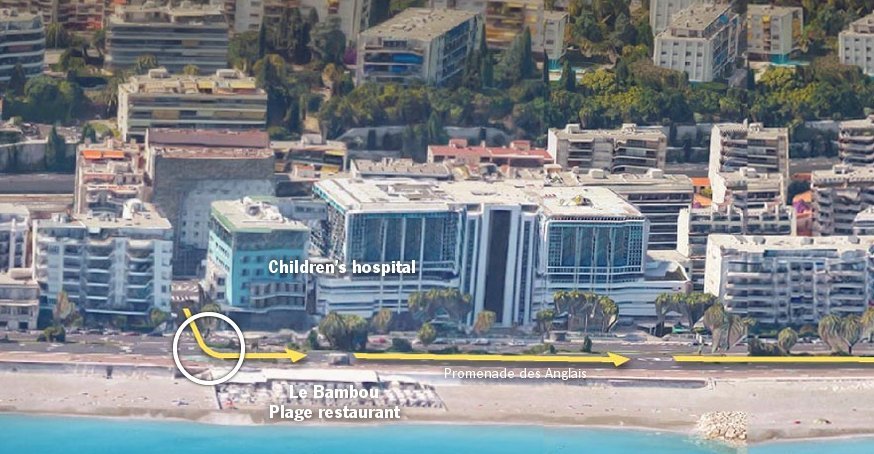 Δείτε τη διαδρομή θανάτου του φορτηγού στη Νίκαια σε γράφημα των New York Times [εικόνες] | iefimerida.gr 0