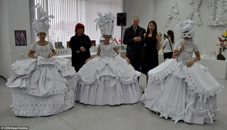 Νυφικά από χαρτί: Οι ασυνήθιστες και εντυπωσιακές δημιουργίες Ρωσίδας σχεδιάστριας [εικόνες] | iefimerida.gr 6