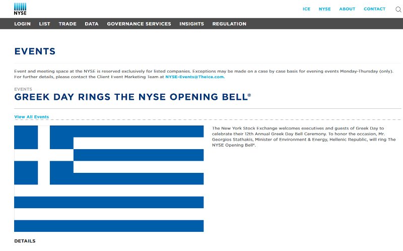 Ημέρα Ελλάδας στο Χρηματιστήριο της Νέας Υόρκης [εικόνες] | iefimerida.gr 2