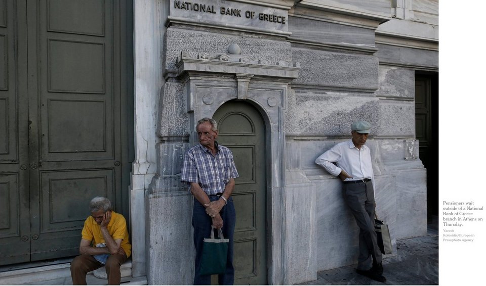 H Ελλάδα στο πρωτοσέλιδο των NY Times: Δέχθηκε άγρια λιτότητα με αντάλλαγμα ελάφρυνση χρέους | iefimerida.gr 1